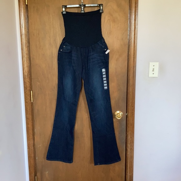 Relisted Jessica Simpson maternity jean secret fit belly size M maternity - Picture 3 of 16